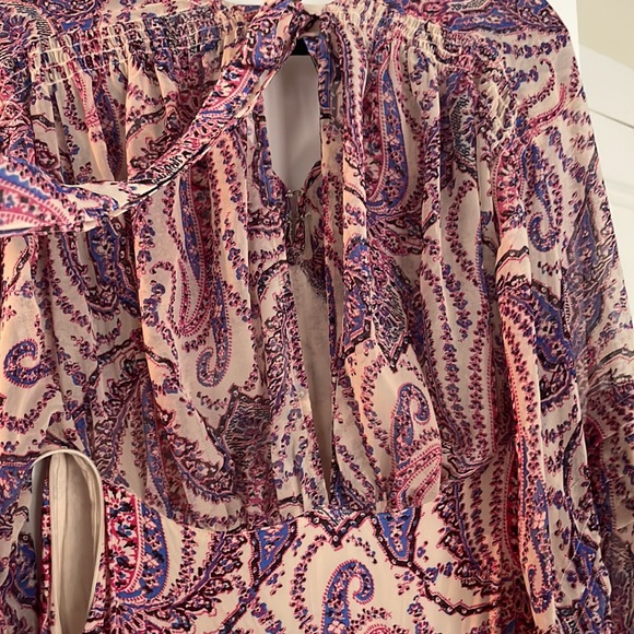 Free people paisley purple dress - Picture 5 of 7